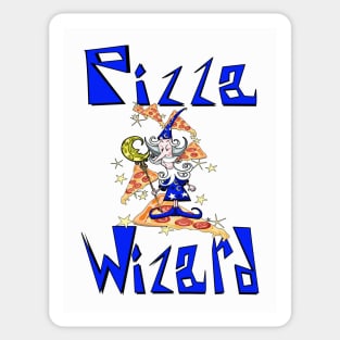 Pizza Wizard Sticker